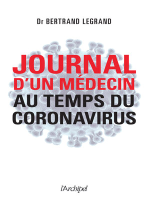 cover image of Journal d'un médecin au temps du coronavirus